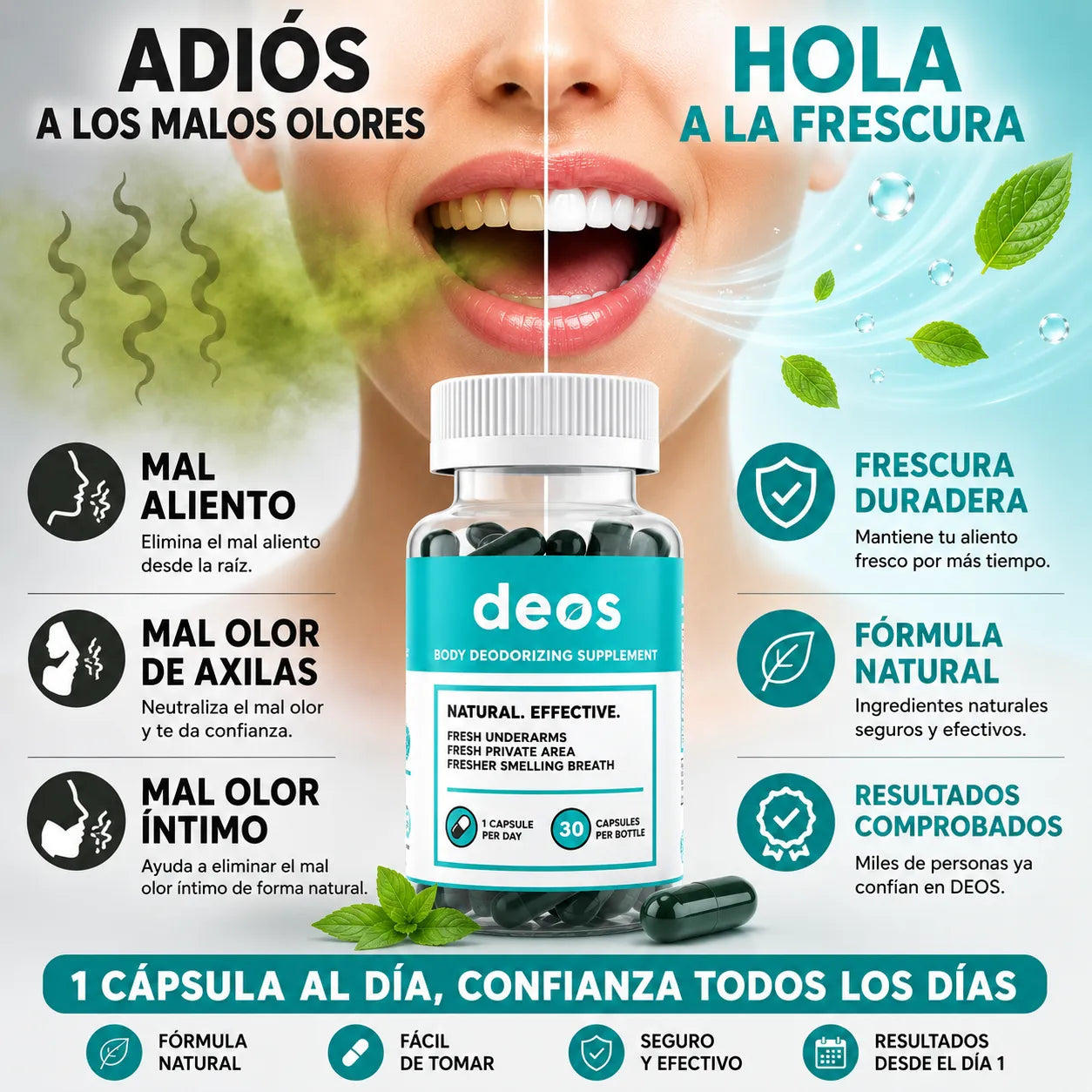 Suplemento Desodorante Interno Deos